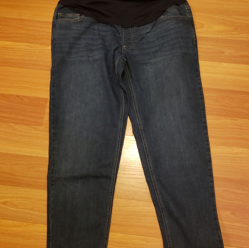 Maternity Jeans Time and Tru Large